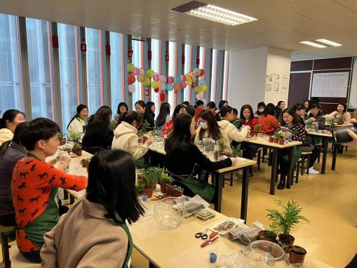 情暖三月天，最美女神節 ——浙江化工舉辦“三八”婦女節微景觀制作活動